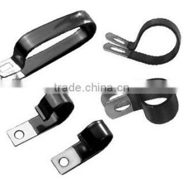 OEM rubber coated hose clamps with 20mm bandwidth