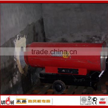 Construction site oil heater