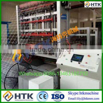 2.44meter Height Fixed Knot Field Fence Weaving Wire Mesh Machine