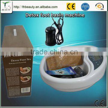 OEM Foot detox machine/OEM ion detox foot spa with basin machine