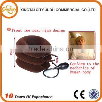 Hot Products! High Quality Cervical Vertebra Retractor/air Neck Traction ( Full-flannel ) photo-4
