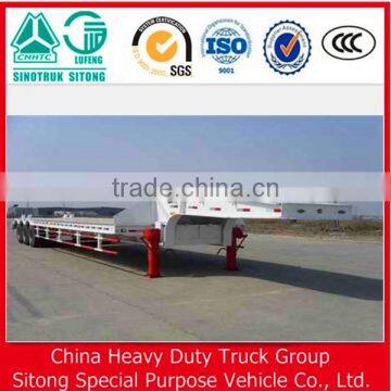 New Double Tire 60 Tons Low Bed/Lowboy Truck Semi Trailer photo-3