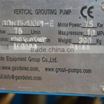 OEM Supplier Advanced Technology Piston Grouting Pump for Civil Engineering photo-4