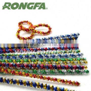 Wholesale christmas decoration craft pipe cleaner