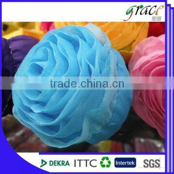 Cheap foldable promotional flower fold bag for shopping