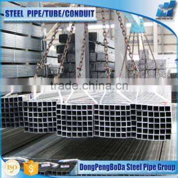 scaffolding 30/30/1.4mm pre galvanized steel pipe square