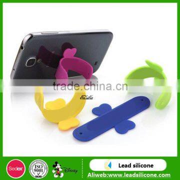 Silicone Mobile Phone Stand / Practical Silicone Phone Holder photo-4