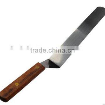 CY196 Hot Sale 10'' Wood Handle Staniless Steel Bread Knife Butter Knife photo-3