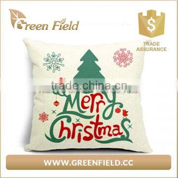 Christmas pillow cover personalized custom washable paper pillowcase