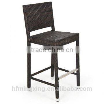 Outdoor Wicker Barstool All Weather Brown Patio Furniture New Bar Stools photo-2