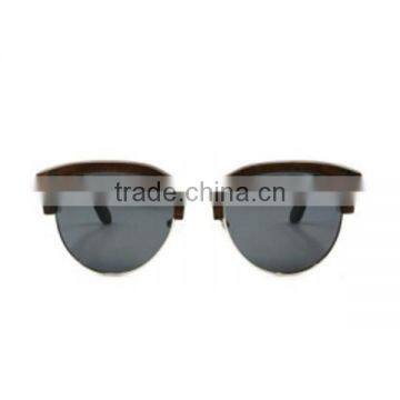 Rose wood frame oem sun glasses ShenZhen sunglasses manufacturer accept custom logo