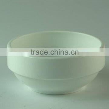 China Manufacturer White Ceramic Rice Bowl For Wholesale