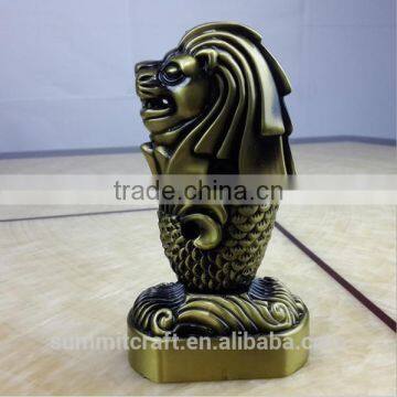 Singapore souvenirs gifts bronze merlion statue