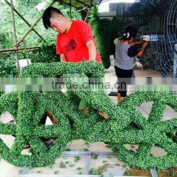 fake plant topiary outdoor use factory artificial green sculpture