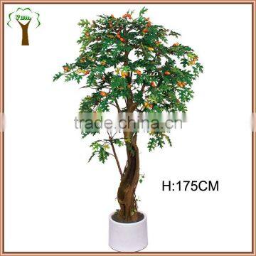 artificial oak tree with acorns for indoor decoration