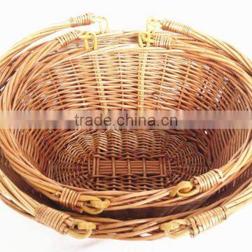 Willow Basket Material Cheap Supermaket Basket Cone Basket