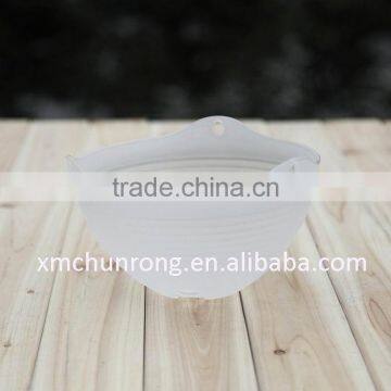 Plastic Hanging Flowerpot With Metal Chain Hanger photo-5
