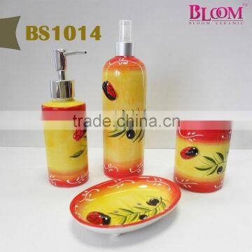 Decorative Ceramic Bathroom Set photo-4