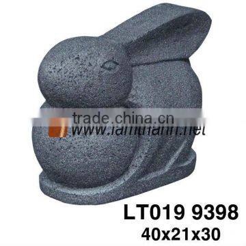 Lite Stone Rabbit Statue Garden Ornament Vietnam Wholesale