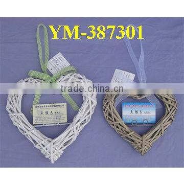 Decorative Wicker Heart Christmas Items