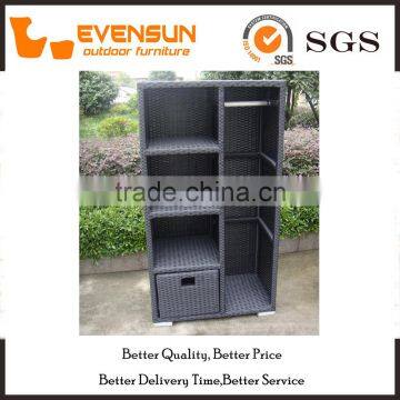 Classic Bedroom Rattan Closet Furniture Wicker Furniture photo-5