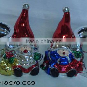 christmas pot, christmas hanging decoration,electroplated xmas tree