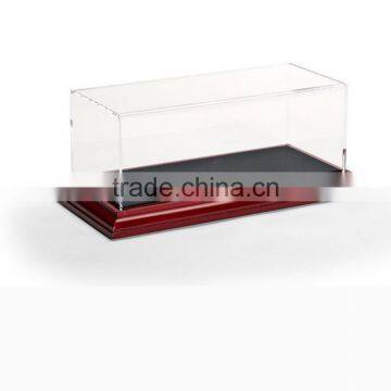 Cheap Transparent Acrylic Display Case With Wood Base photo-5