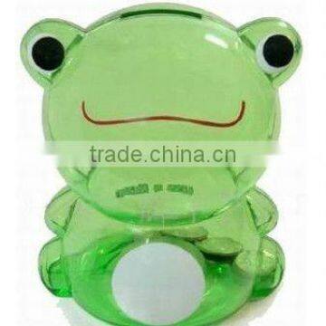 Plastic Frog Money Bank Piggy Bank