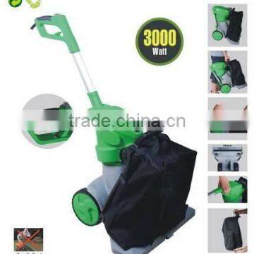 EBV3000WL 3000W walk behind blower vac, garden blower vac