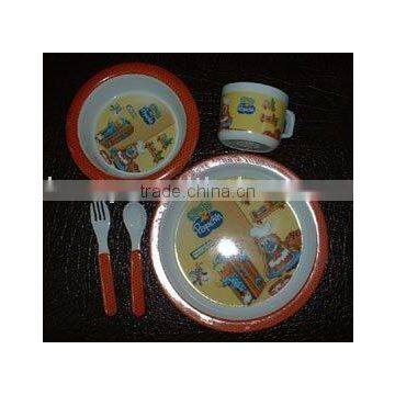 melamine 5pcs kid set