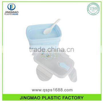 2Layers Microwave Using Customized Logo Plastic Lunch Box photo-2