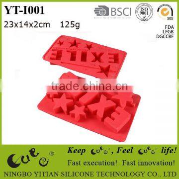 Silicone Ice Cube Tray With Star Shape YT-I001