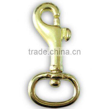 High Quality Solid Brass Swivel Eye Snap Hook, Metal Snap Hook photo-6