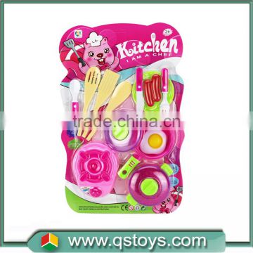 Educational children pretend play toys kitchen set