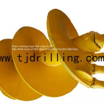 single cut soil auger