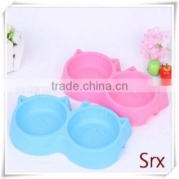 FOOD Grade PP High Quality Small Pet Plastic Feeder Round Bowl for Cat or Dog for Sale Manufacturer photo-2