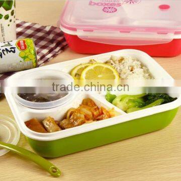 China Lunch Box Bento Food Container 4cups Made In China,hot New Product for 2015,CUSTOM Plastic Lunch Box photo-3
