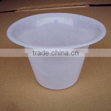 Practical and durable plastic dental spittoon