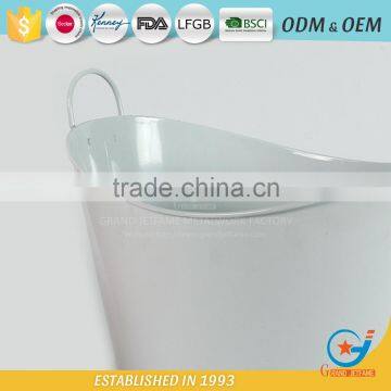 17 Inch Iron Metal Garden Ice in a Bucket Drink Party Tub photo-6