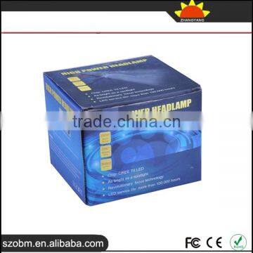 Waterproof Aluminum Alloy ABS 1600 Lumens 1 Led T6 Rechargeable Hunting Headlamp Light photo-4