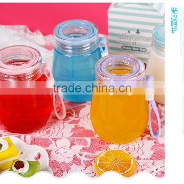 L00054 2017 High Quality Stylish Design Custom Penguin Shape Pyrex Heat-Resistant Clear Glasses Bottles photo-5