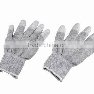 white carbon fiber gloves in PE bag