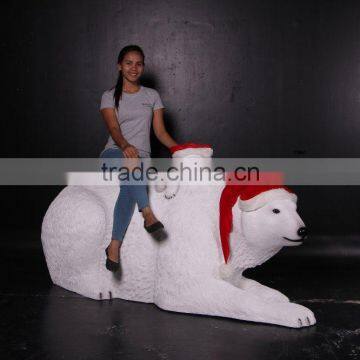 Christmas Polar Bear With Cub photo-3