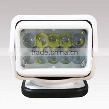 Waterproof Ip68 Powerful 50W CREE 12V 24V Military Portable LED Searchlight Remote 100W photo-2