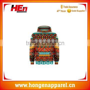 Hongen apparel Best Selling of 2016 Sublimated Printed Hoodies