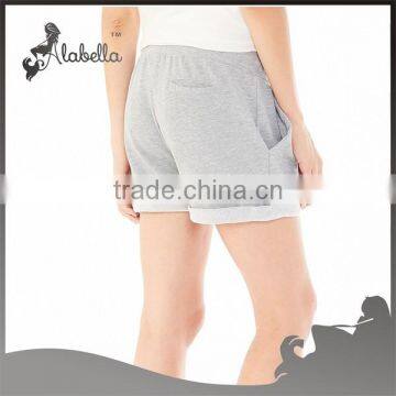 Light French Terry Rolled Shorts With Beauty Design for Girls photo-2