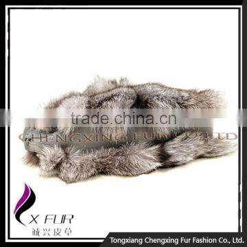 CX-H-48A High Quality Hot Sale Fashion Bags Elegant Genuine Fox Fur Ladies Handbags photo-5