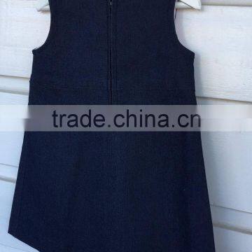 OEM Wholesale Price Baby Girl Clothes Denim Dress photo-5