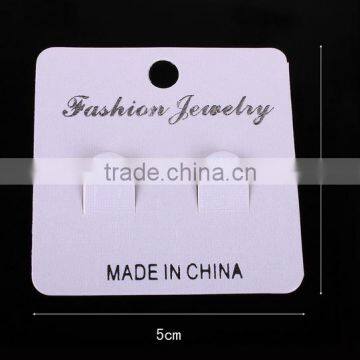 Newest Custom Paper Printed Earring Cards/Brand Logo Custom Printed Packaging Necklace Earring Cards