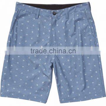 Casual Hybrid Shorts Button Closure Stretchy Water- Resistant Fabric Swim Trunk Mesh Pockets Quick Drainage OEM Brand photo-2